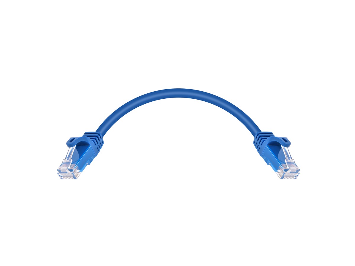 Monoprice Cavo Ethernet CAT6 UTP, 550 MHz, 24 AWG, Rame Puro, Serie FLEXboot, Bianco