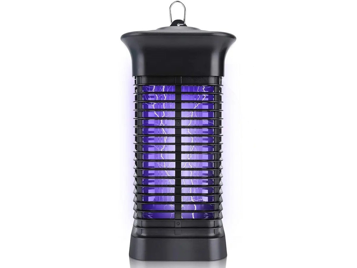 Use for Indoor Bedroom Kitchen Office Bug Zapper Light UV LED Insect Killer Electric Fly Zapper Chemical-Free Nontoxic Odorless Safe for Babies & Pregnant Women 1 Pack WADEO Mosquito Killer Lamp