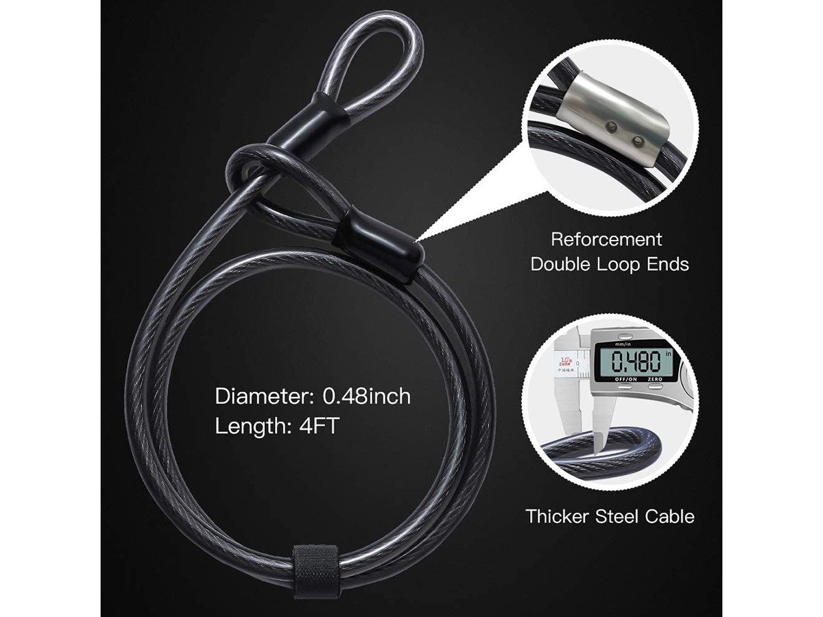 Bike Locks Heavy Duty Anti Theft INTEKIN Bike U Lock Heavy Duty