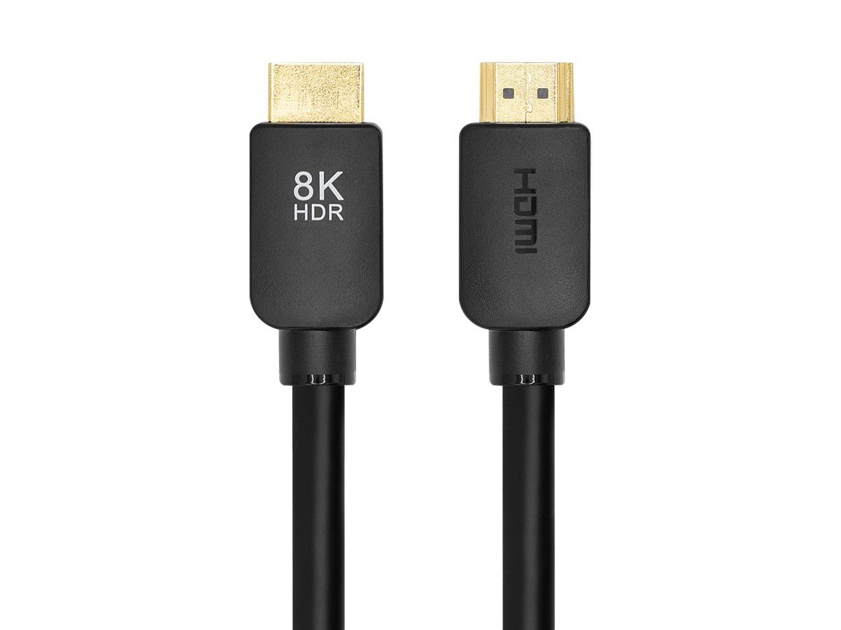 Monoprice 8K No Logo Ultra High Speed HDMI Cable, 48Gbps, 3ft, Black - main image
