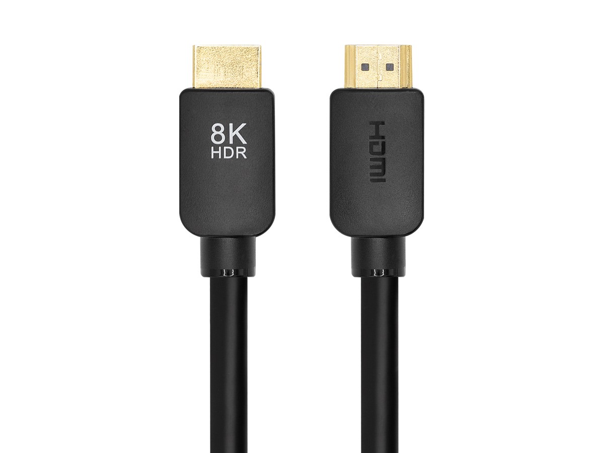 Monoprice 8K No Logo Ultra High Speed HDMI Cable, 48Gbps, 4ft, Black - main image
