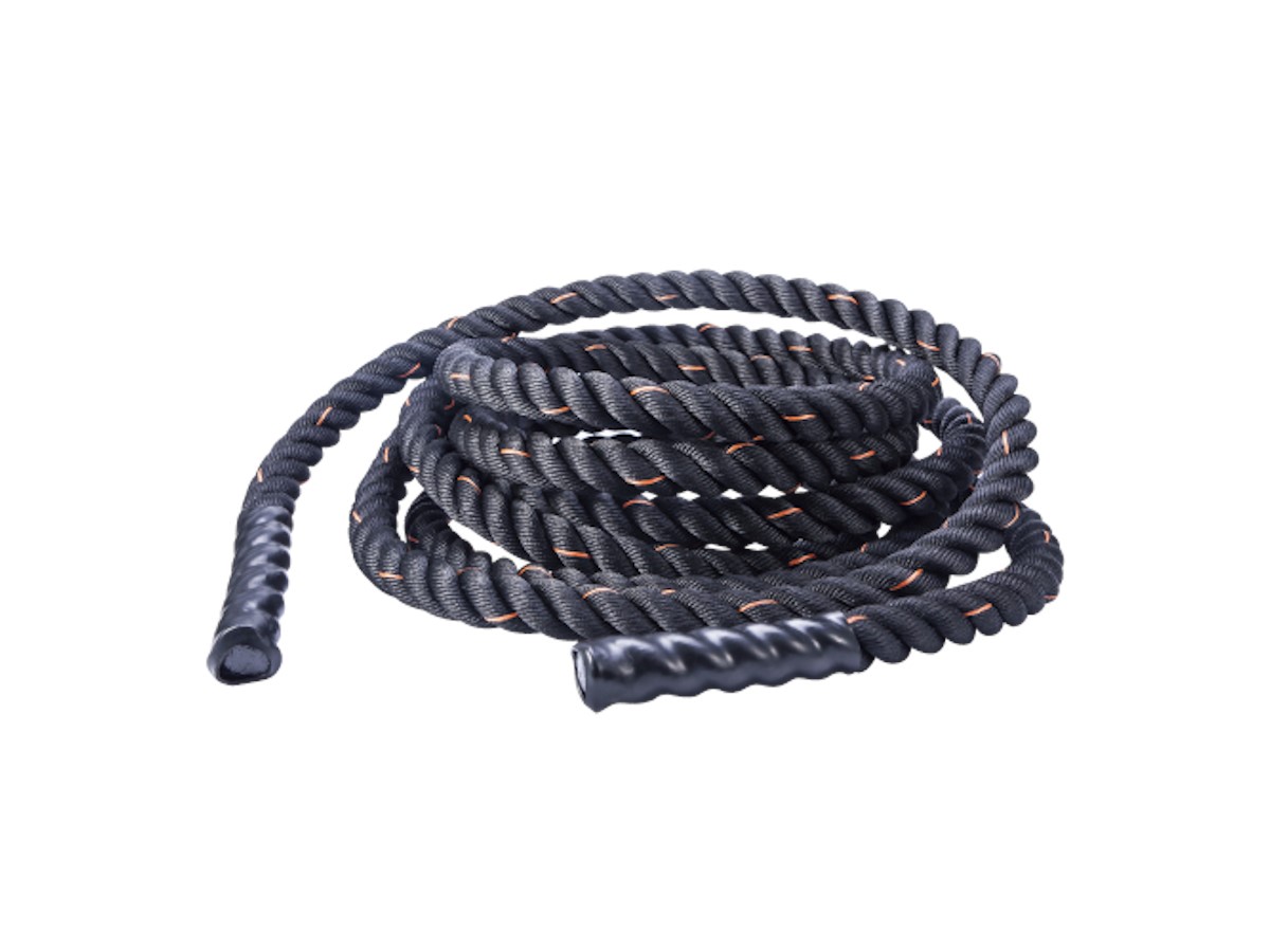 Details about   30ft 1.5" Heavy Battle Rope Fitness Climbing Training Undulation Exercise Ropes