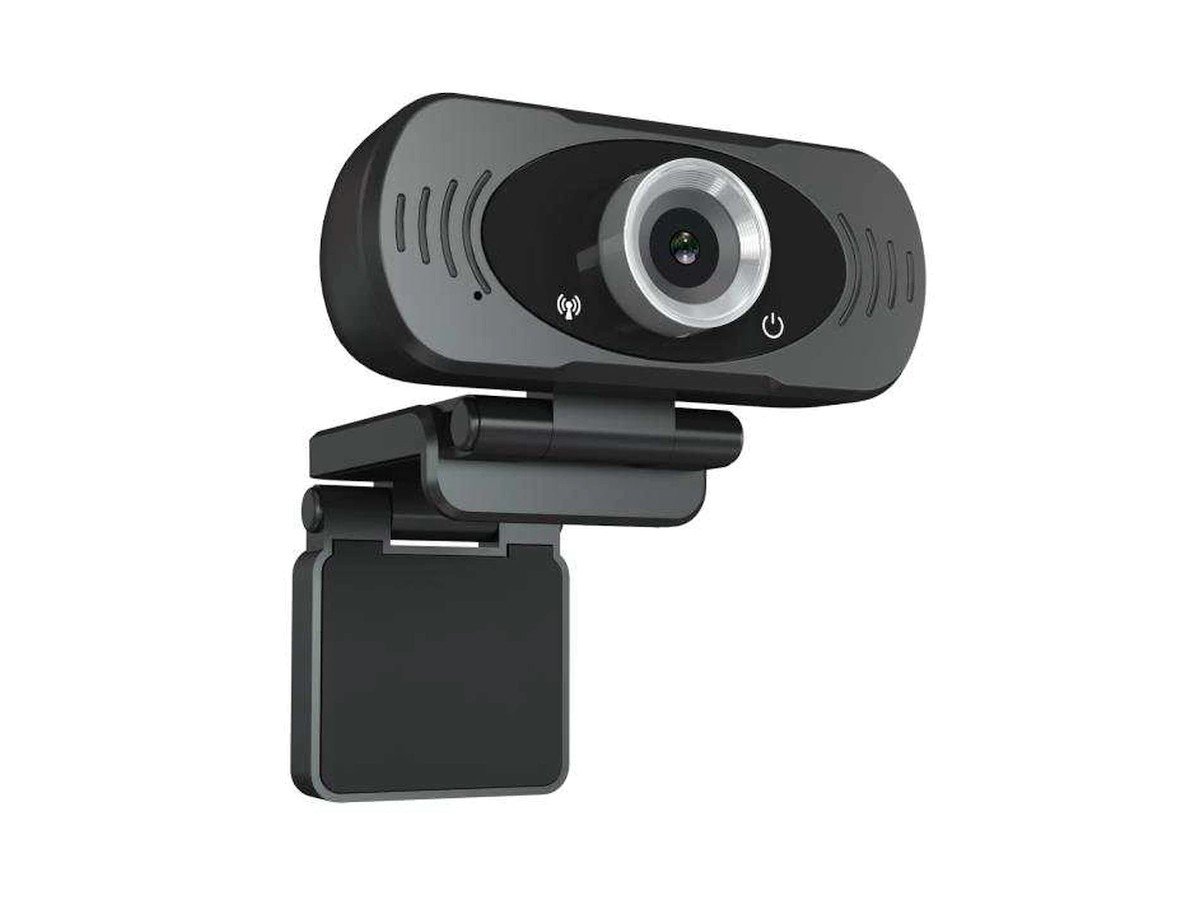 Full HD 1080p Plug and Play Webcam Built In Noise Isolating Microphone Manual Focus Adjustment - main image
