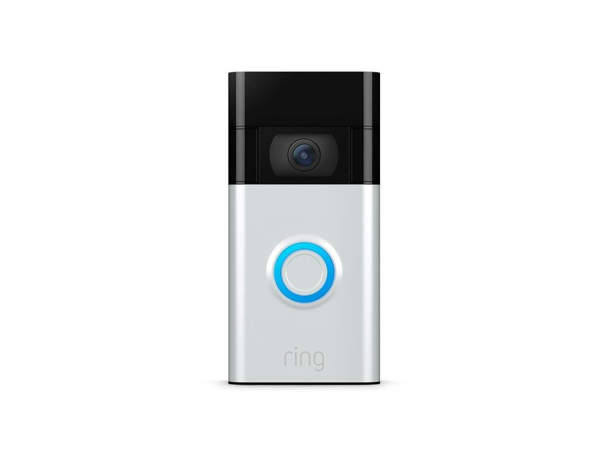 Ring - Video Doorbell (2nd Gen) - Satin Nickel - 8VR1SZ-SEN0 - main image