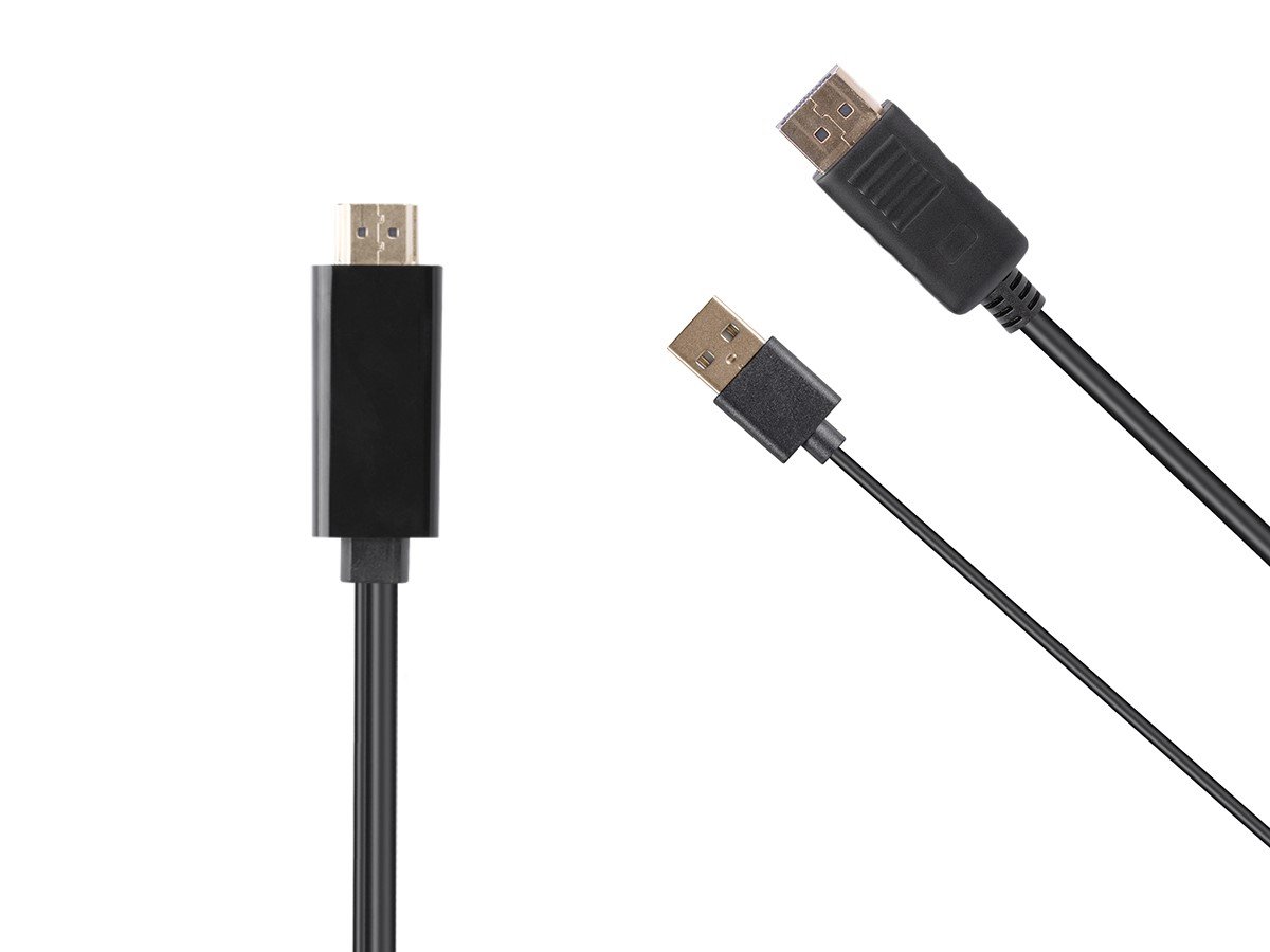 Monoprice HDMI to DisplayPort 1.2a Cable 4K@60Hz 6ft - main image