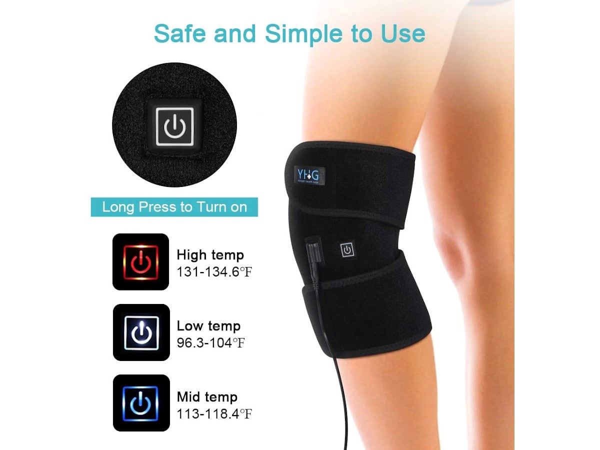 heating pad for knee injury