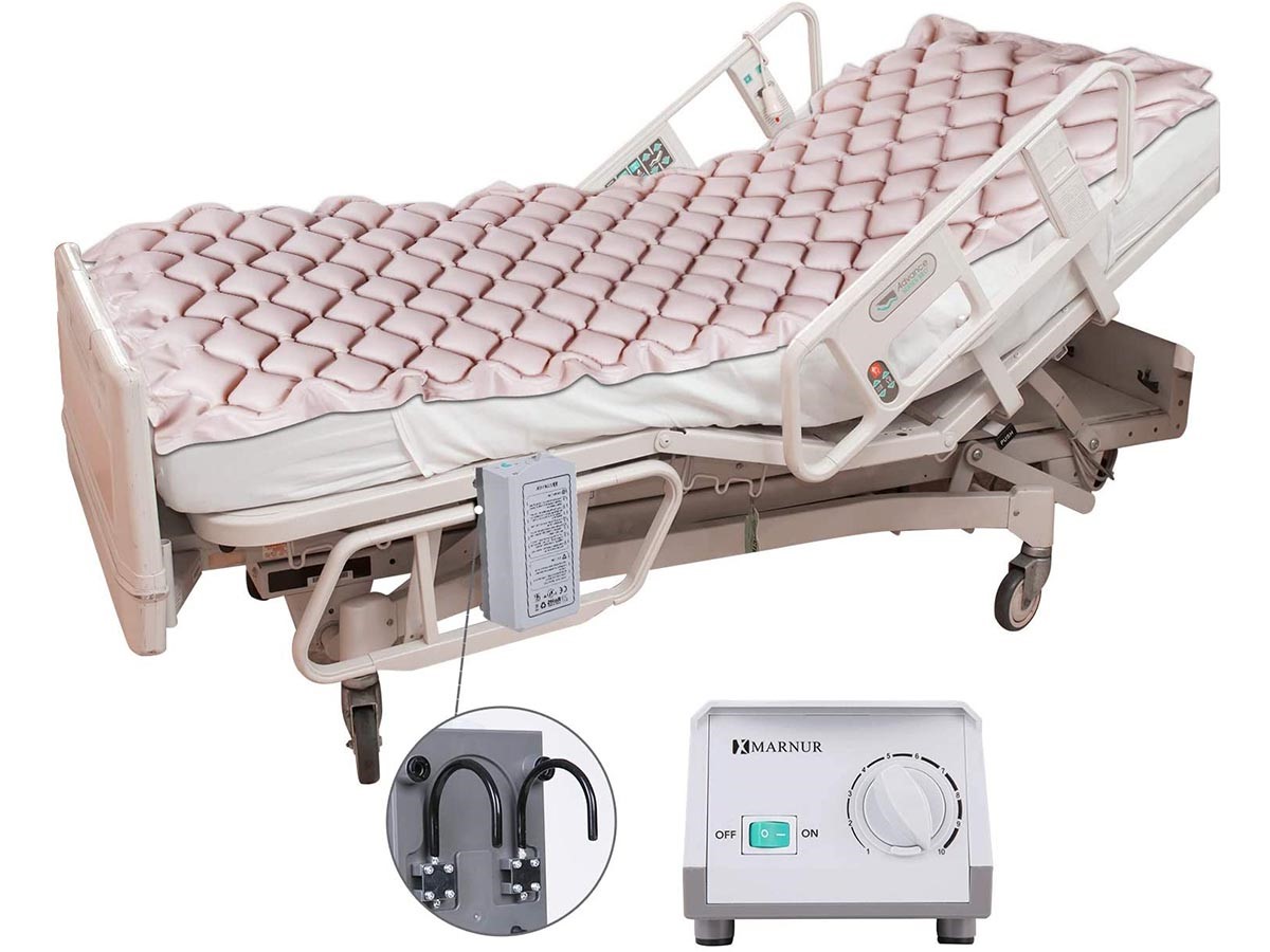 Marnur Alternating Pressure Mattress Medical Air Mattress With Inflatable Pad Electric Pump System Fits Standard Hospital Beds Refurbished Monoprice Com