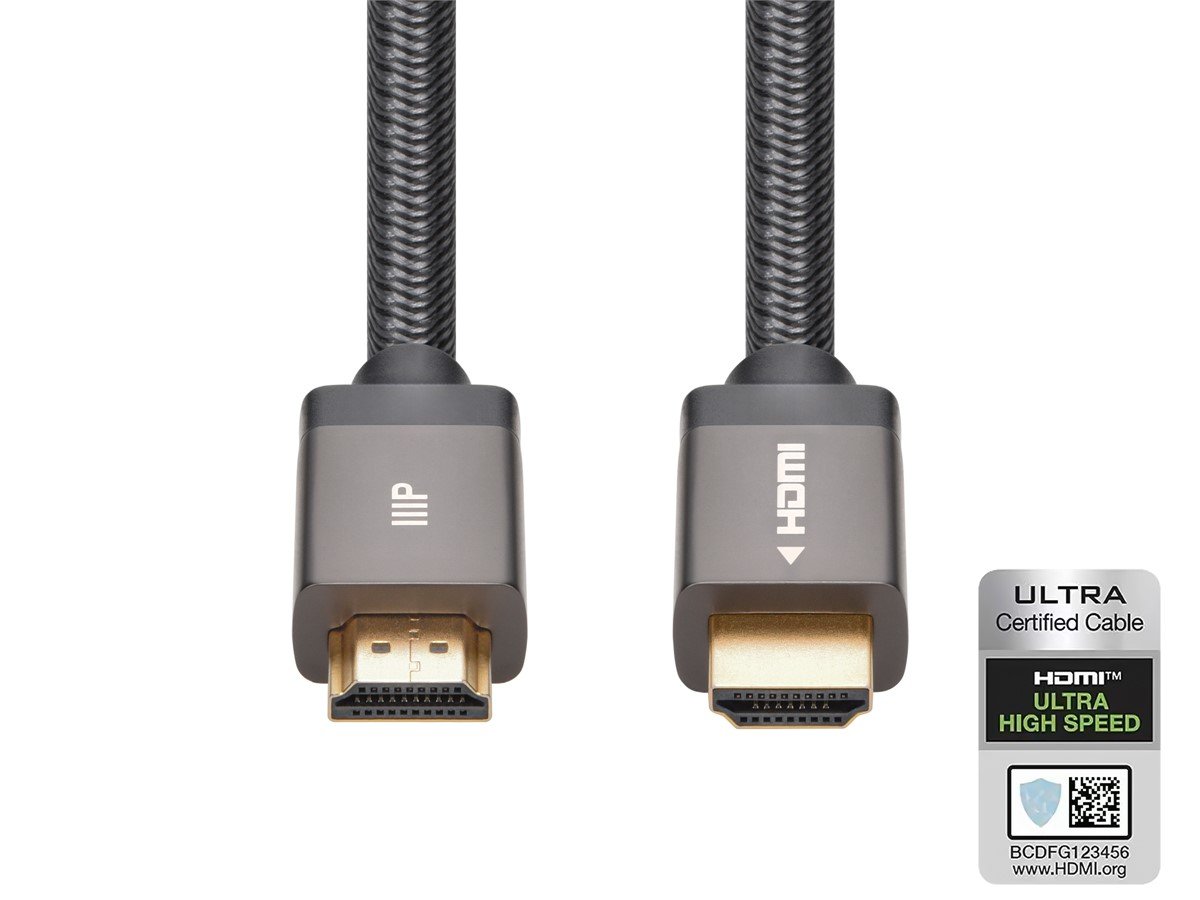 Monoprice 8K Certified Ultra High Speed HDMI Cable - Braided