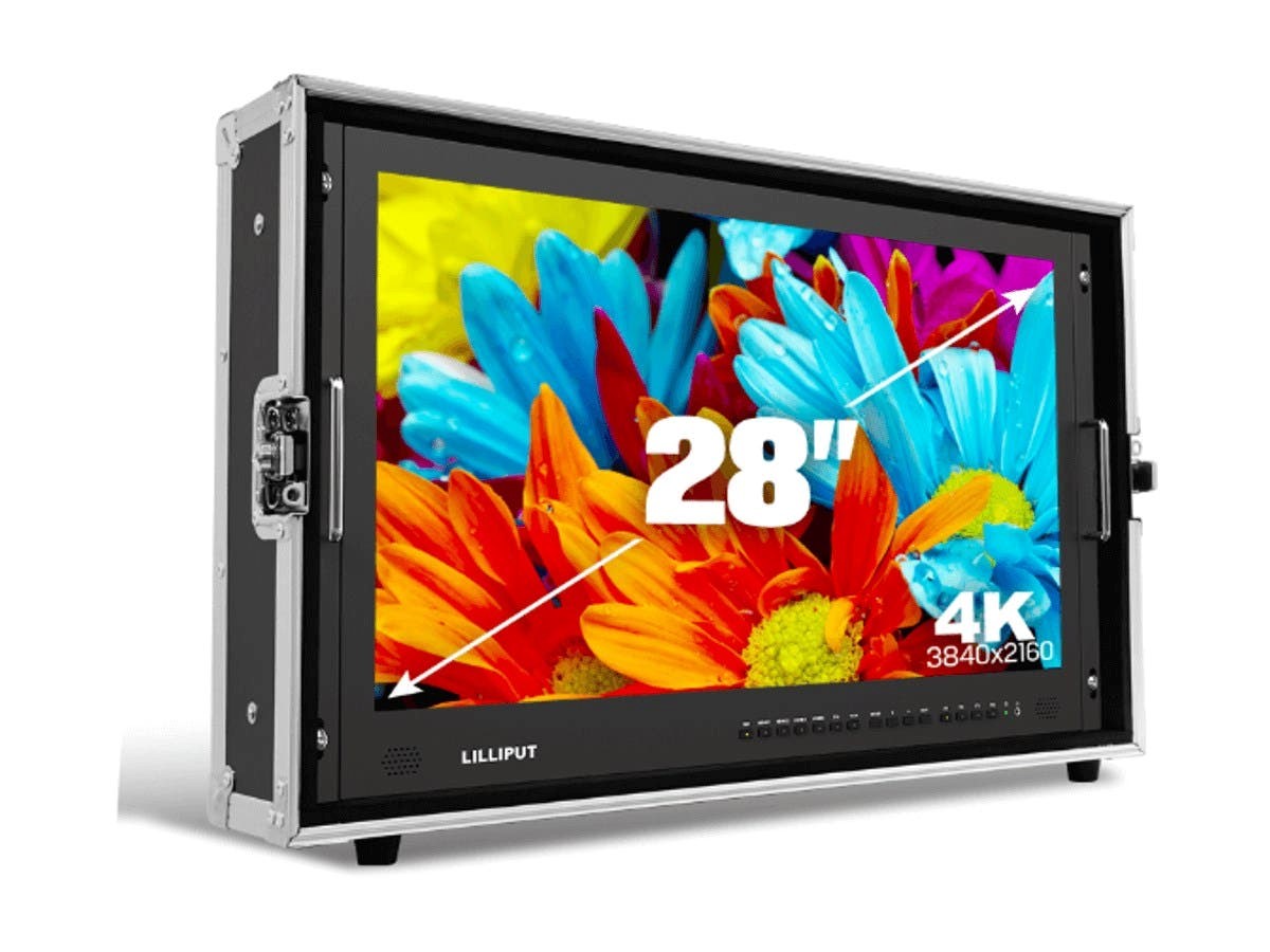 Lilliput 28in Carry-On 4K Monitor (open box) - main image
