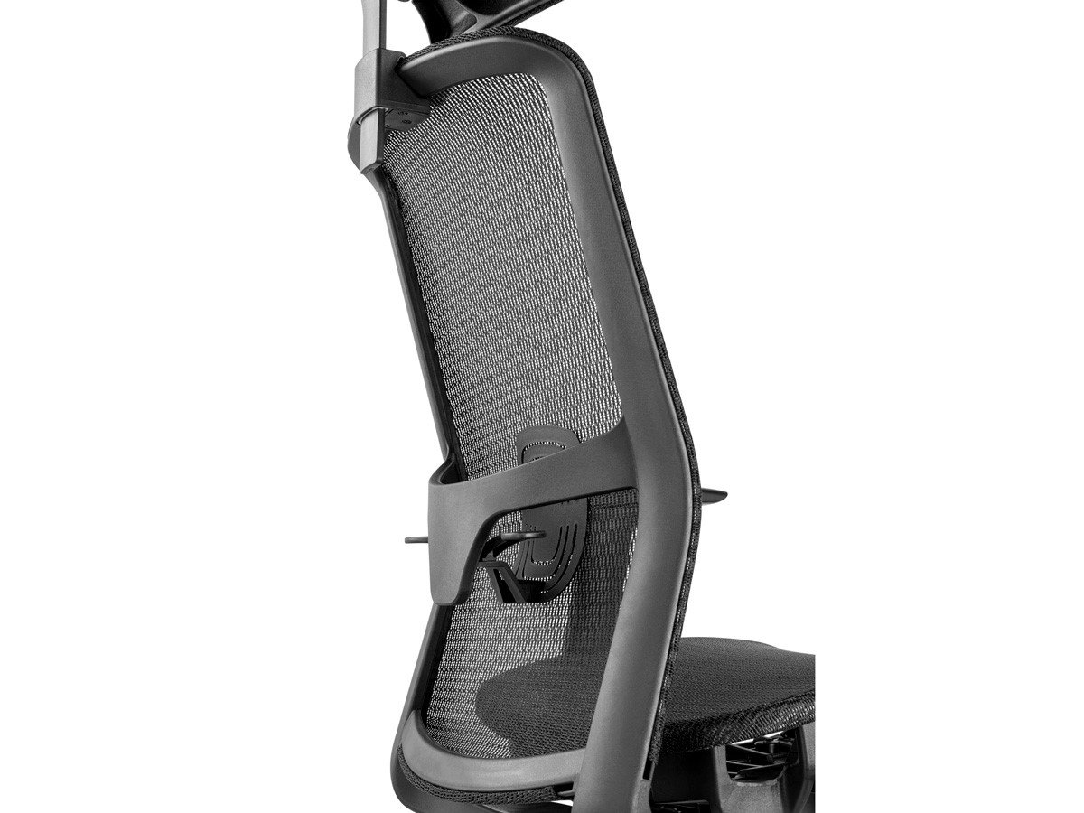 Monoprice WFH Ergonomic Office Chair Adjustable Headrest Lumbar Support Armrests