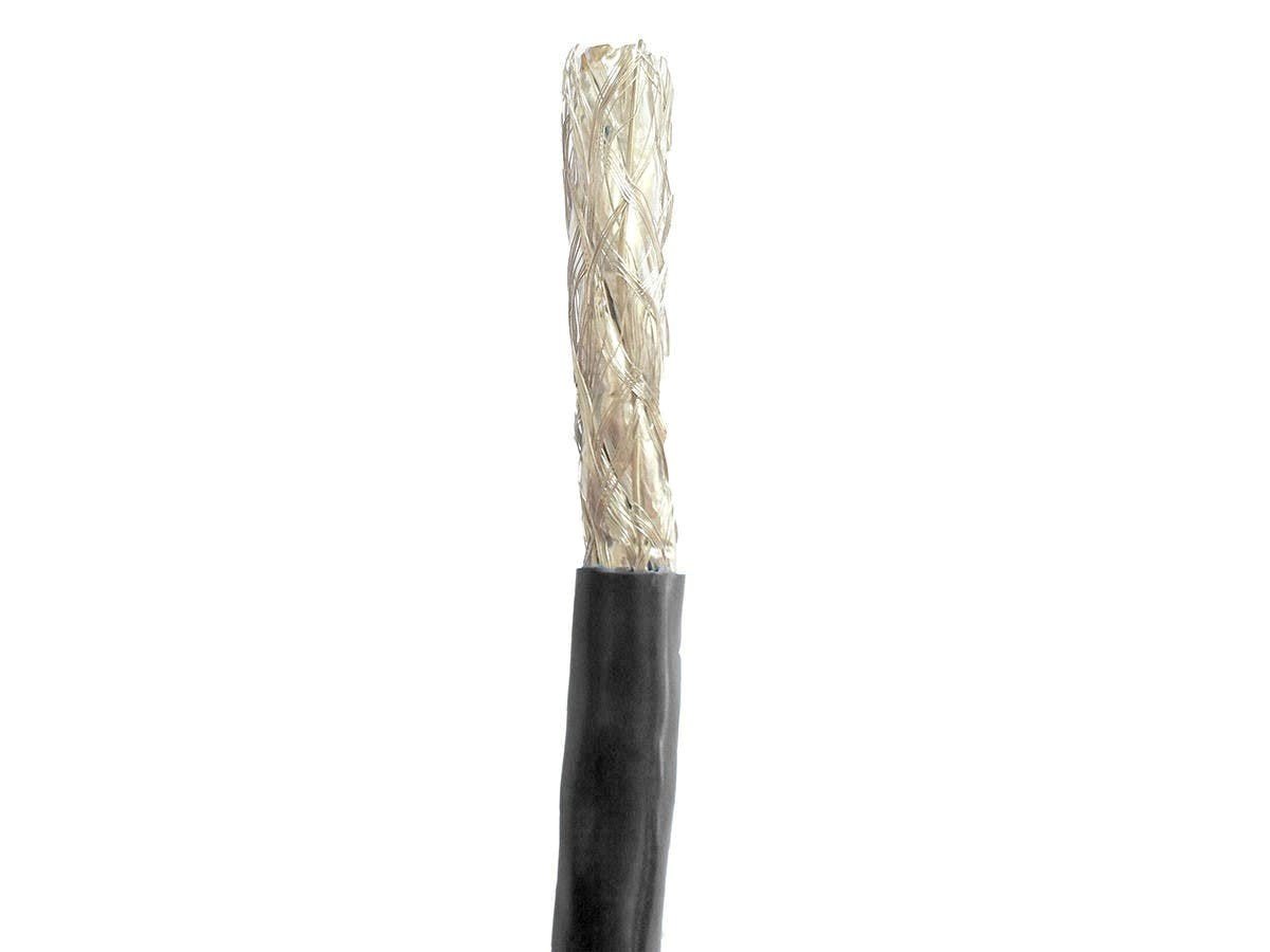 Monoprice Cat8 250ft Black CM Bulk Cable, Shielded (S/FTP), Solid, 22AWG, 2GHz, 40G, Pure Bare Copper, Spool in Box, Entegrade Series Bulk Ethernet Cable - main image
