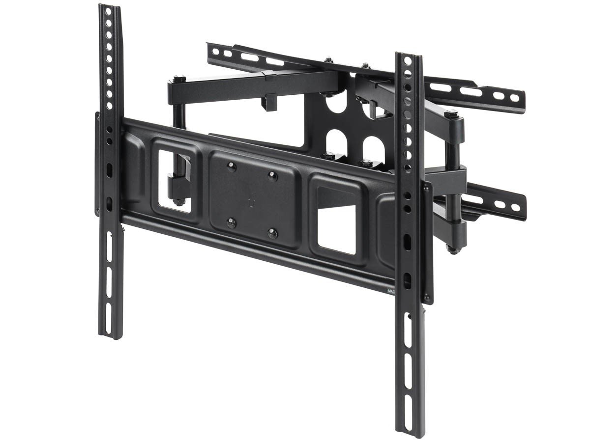 Monoprice Commercial Series Full-Motion Articulating TV Wall Mount Bracket For TVs 32in to 70in, Max Weight 88 lbs, Extension Range 2.4in to 18.4in, VESA Up to 400x400, Rotating, Fits Curved Screens - main image