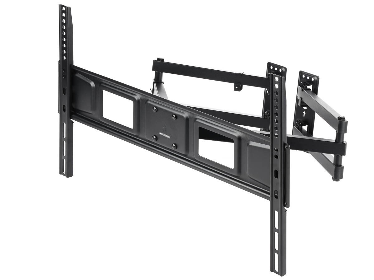 Monoprice Premium Full Motion TV Wall Mount Bracket Corner Friendly For 32&#34; To 70&#34; TVs up to 99lbs, Max VESA 600x400, Fits Curved Screens - main image