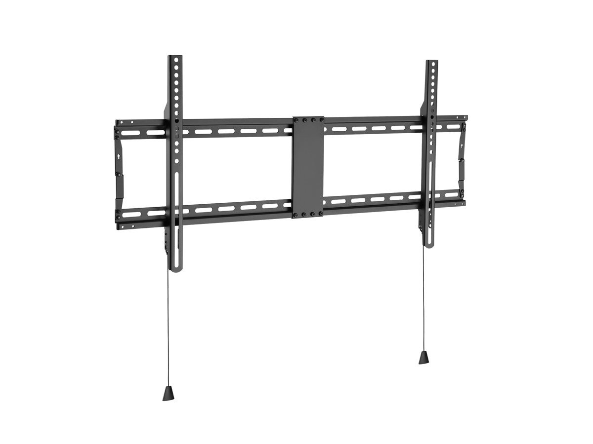 Monoprice COMBO Essential Fixed TV Wall Mount Bracket Low Profile For 10 To  26 TVs up to 30lbs Max VESA 100x100 Heavy Duty Concrete and Brick