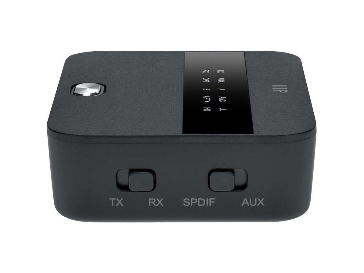 Bluetooth 5.0 Transmitter Receiver, 2 In 1 Wireless Aptx Hd Audio 3.5mm  Jack Adapter Support Aptx Low Latency, For Tv/car/nintendo Switch/speaker,  Pai