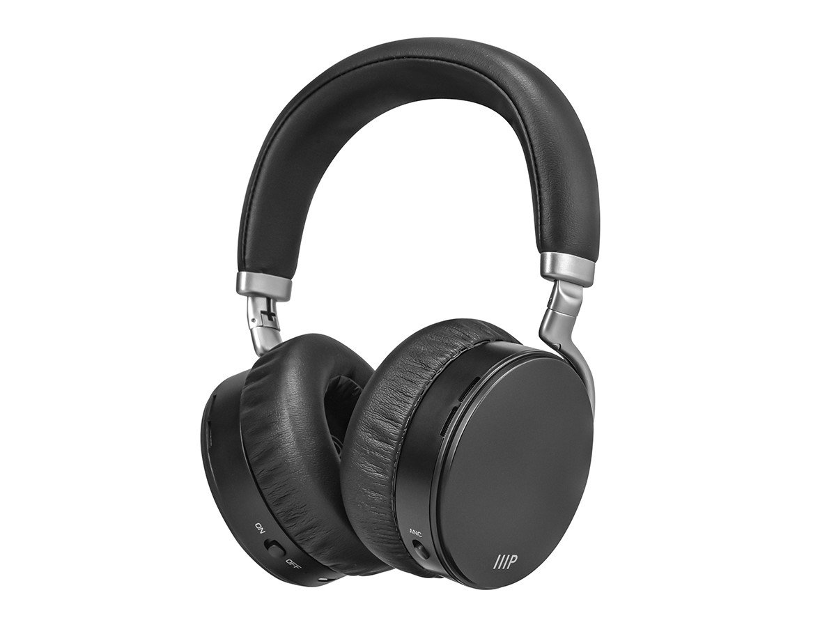 Monoprice SYNC-ANC Bluetooth Headphones with Active Noise Cancelling and  aptX Low Latency 