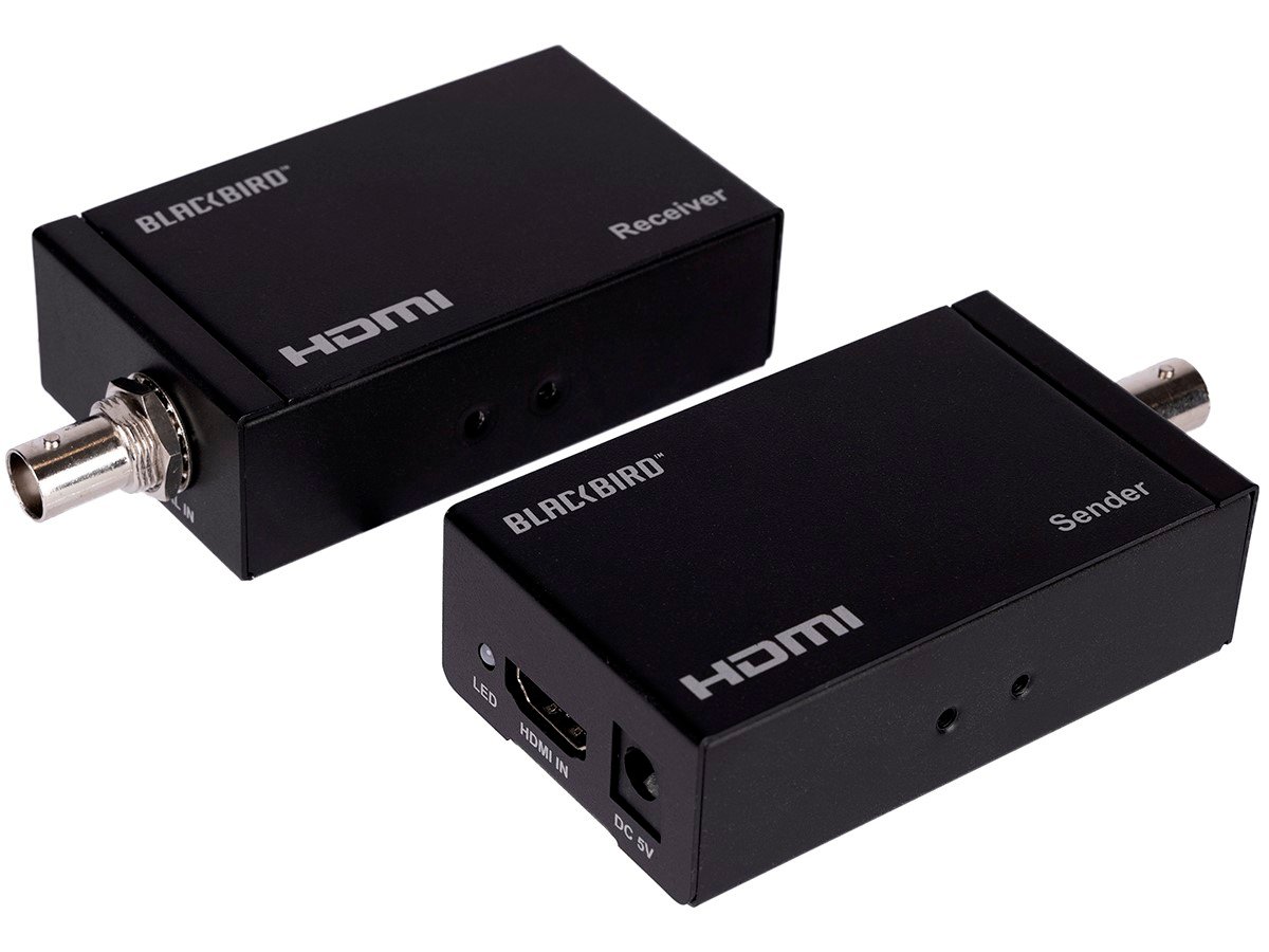 Monoprice Blackbird PRO HDMI Extender over Coaxial Cable, 100m - main image