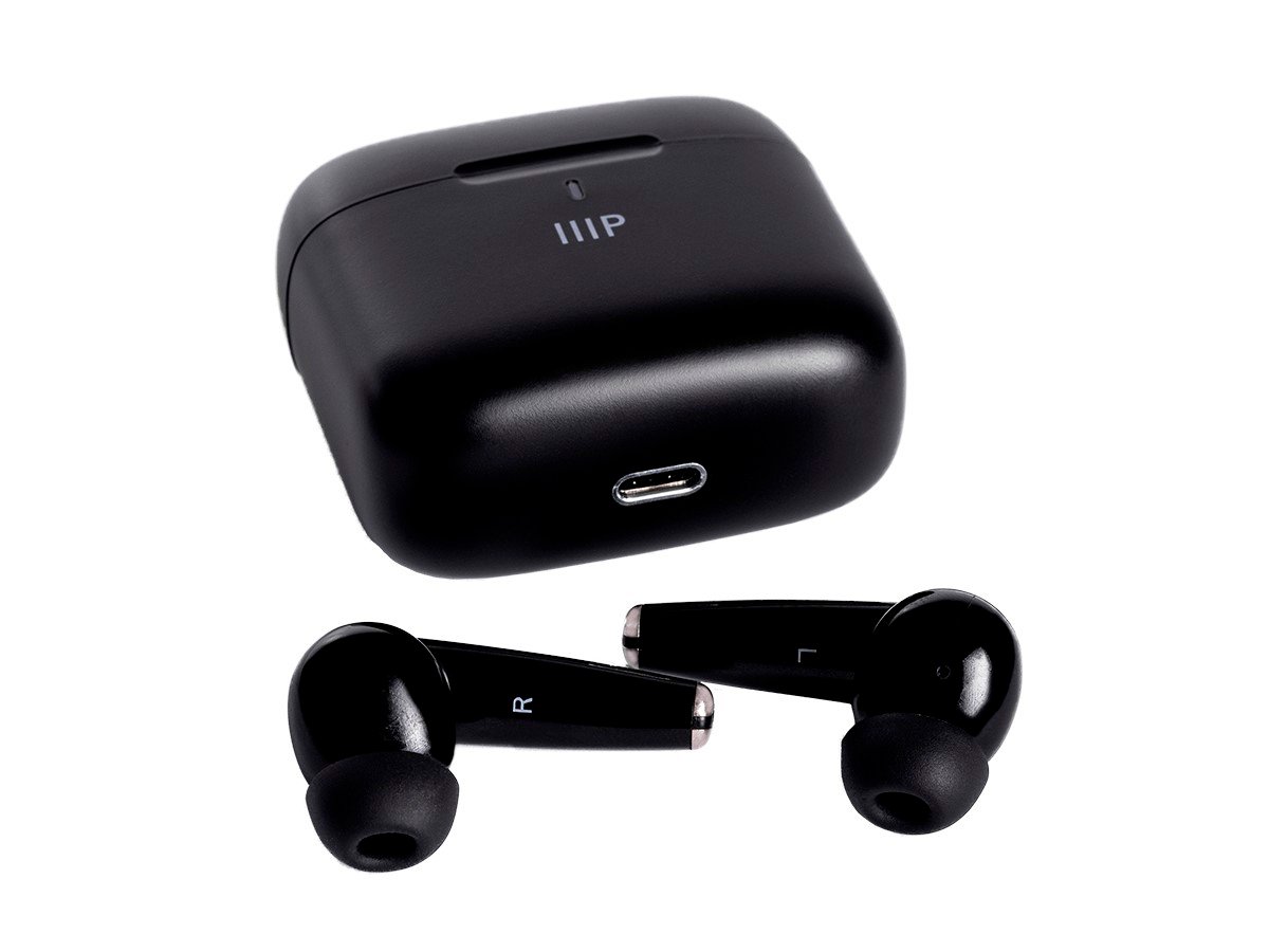  ADV. 500 True Wireless Earbuds, World's Smallest Wireless BT  5.2 Earphones Wide-Range Connection, Touch Control, Built-in Mic, Powerful  Sound with Deep Bass [Black] : Electronics