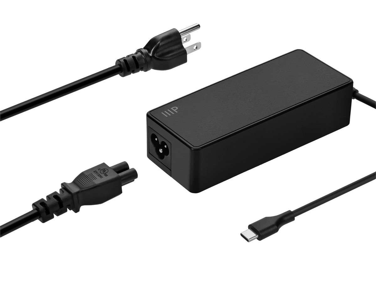 Chargeur USB-C 1:1 pour ordinateur portable Volt VLS1-10S-UAC-C# avec  câbles USB