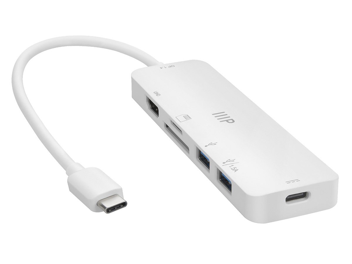 Monoprice 6-in-1 USB-C Multiport 4K HDMI Adapter - main image