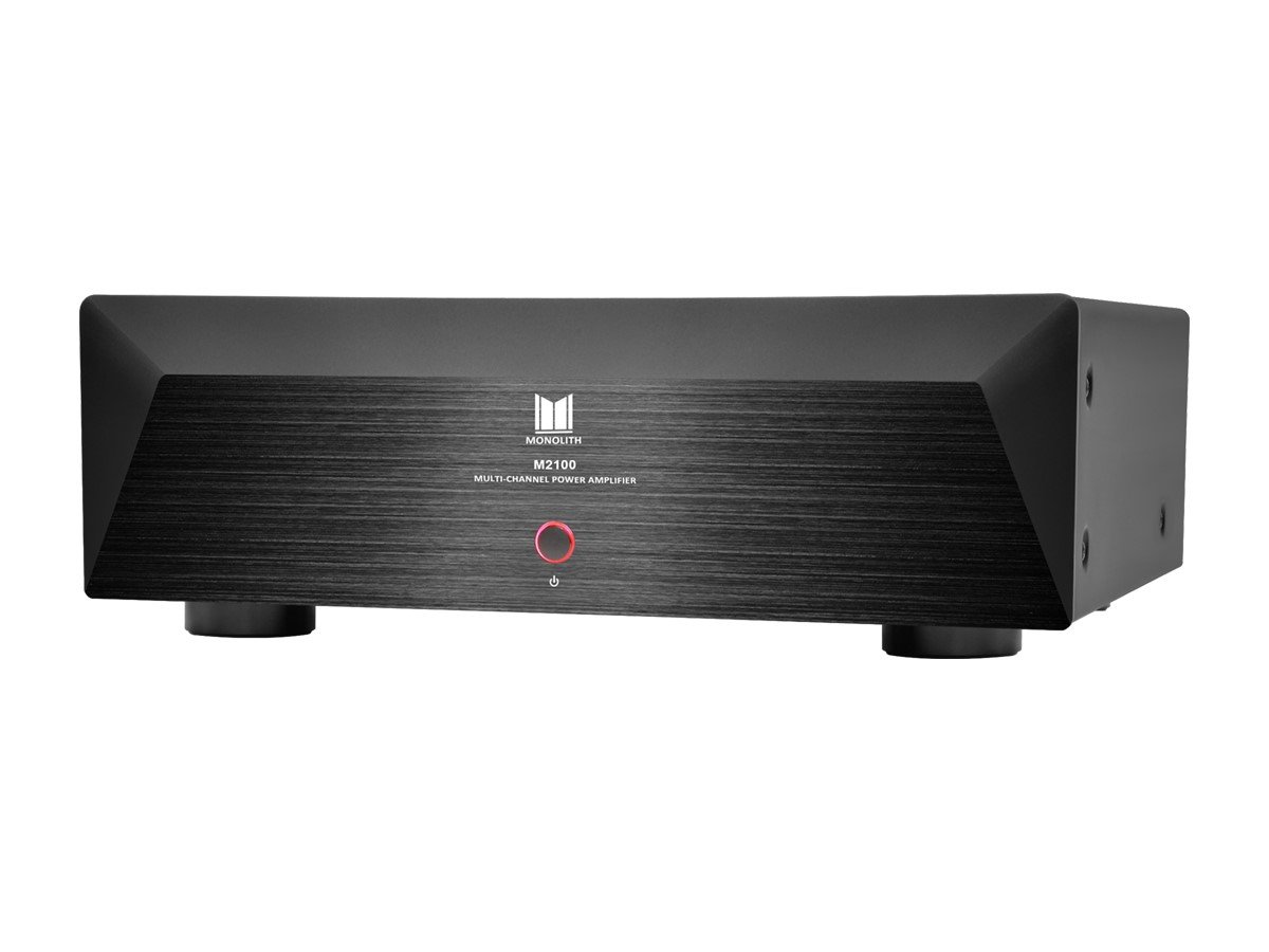 Monolith by Monoprice M2100X 2x90 Watts Per Channel Stereo Home Theater Power Amplifier with RCA & XLR Inputs - main image