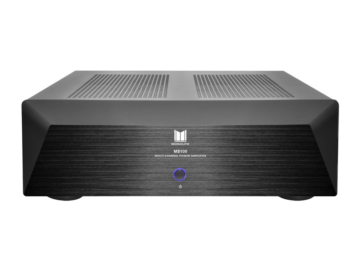 Monolith by Monoprice M5100X 5x90 Watts Per Channel Multi-Channel Home  Theater Power Amplifier with RCA & XLR Inputs