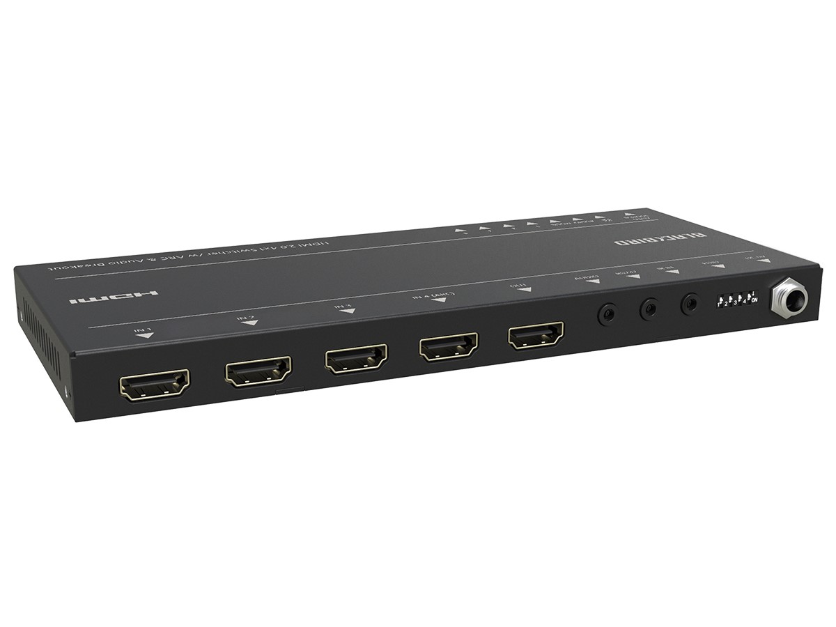 Blackbird 4K HDMI 2.0 USB 3.0 4x1 KVM Switch, 4K@60Hz, HDR, YCbCr