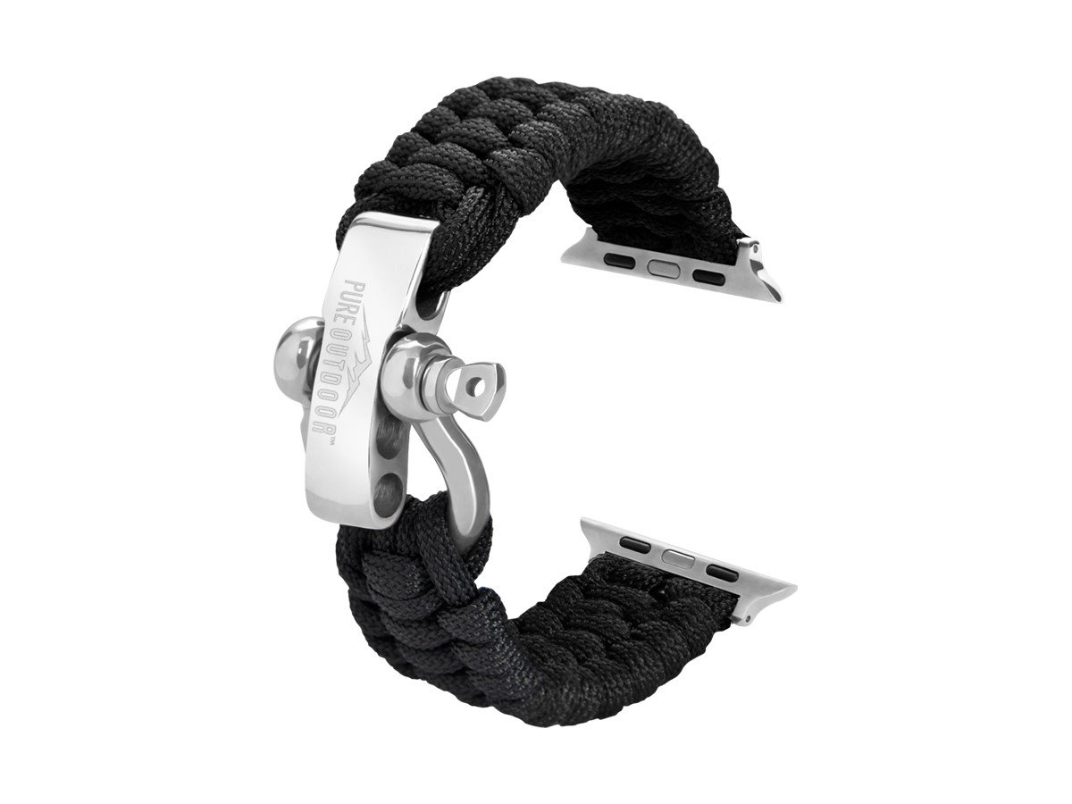 Pure Outdoor by Monoprice Apple Watch Paracord Survival Bracelet