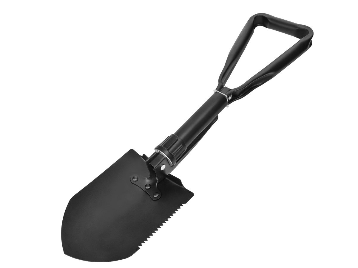 Pure Outdoor by Monoprice 3 in 1 Compact Shovel 23 inch with Ballistic Carry bag - main image