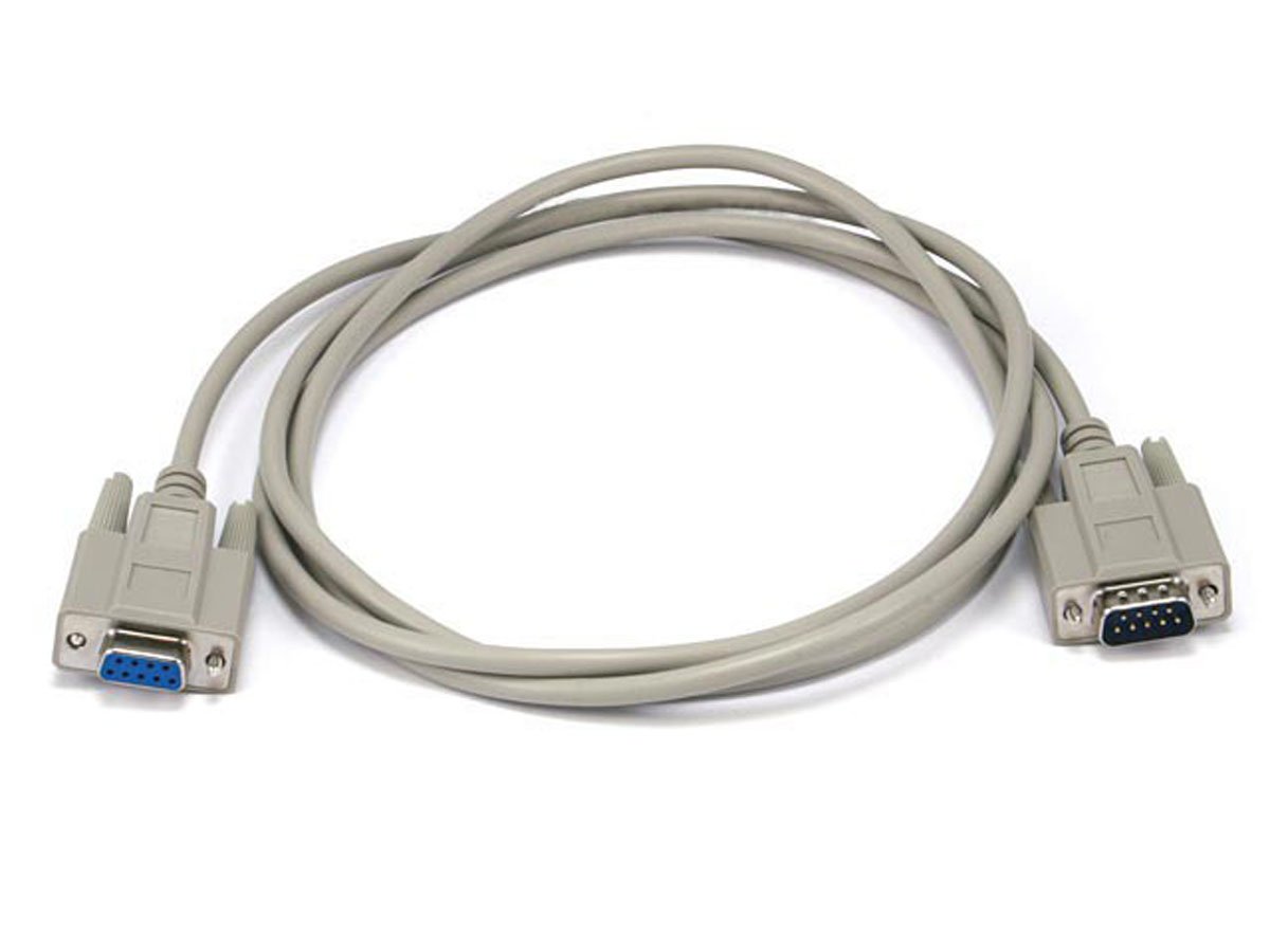 Monoprice 6ft DB 9 M/F Molded Cable - main image