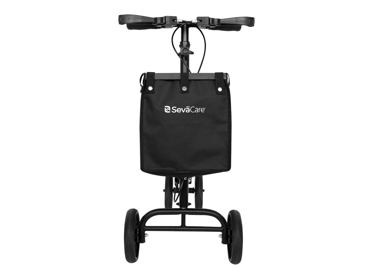 SevaCare by Monoprice Folding Knee Roller with Basket, Adjustable Seat and  Handlebars, 350 Lbs Max Load 