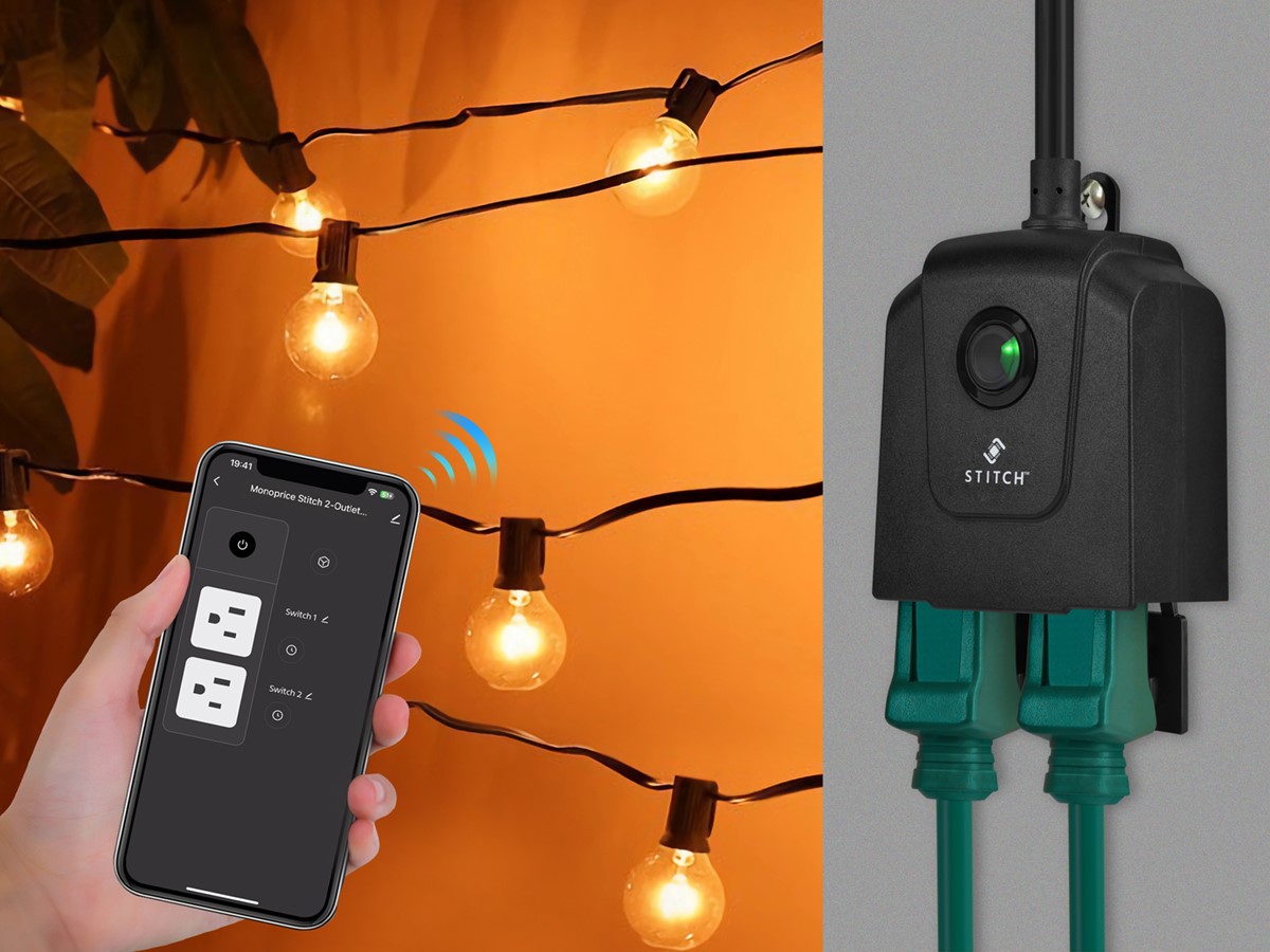 STITCH Outdoor 2-Outlet Smart Plug