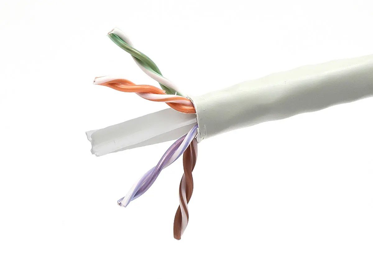 Monoprice Cat6 1000ft White CMP UL Bulk Cable, Solid (w/spine), UTP, 23AWG, 550MHz, Pure Bare Copper, Reelex II Pull Box, No Logo, Bulk Ethernet Cable