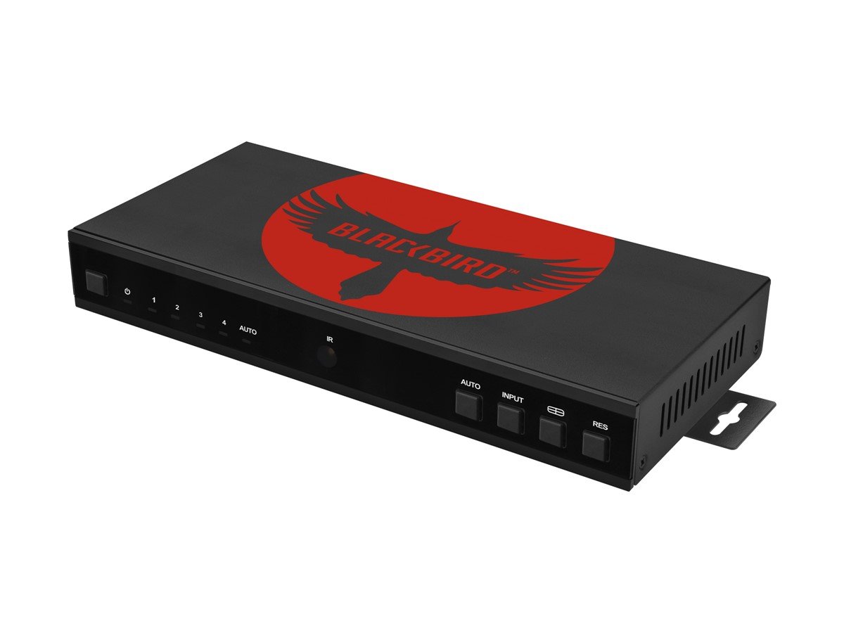 Monoprice Blackbird Pro Series 4K60 Multiviewer: Seamless UHD Video Switcher For Professional AV Installations , HDMI 2.0b, HDCP 2.2 And 1.x , Audio E