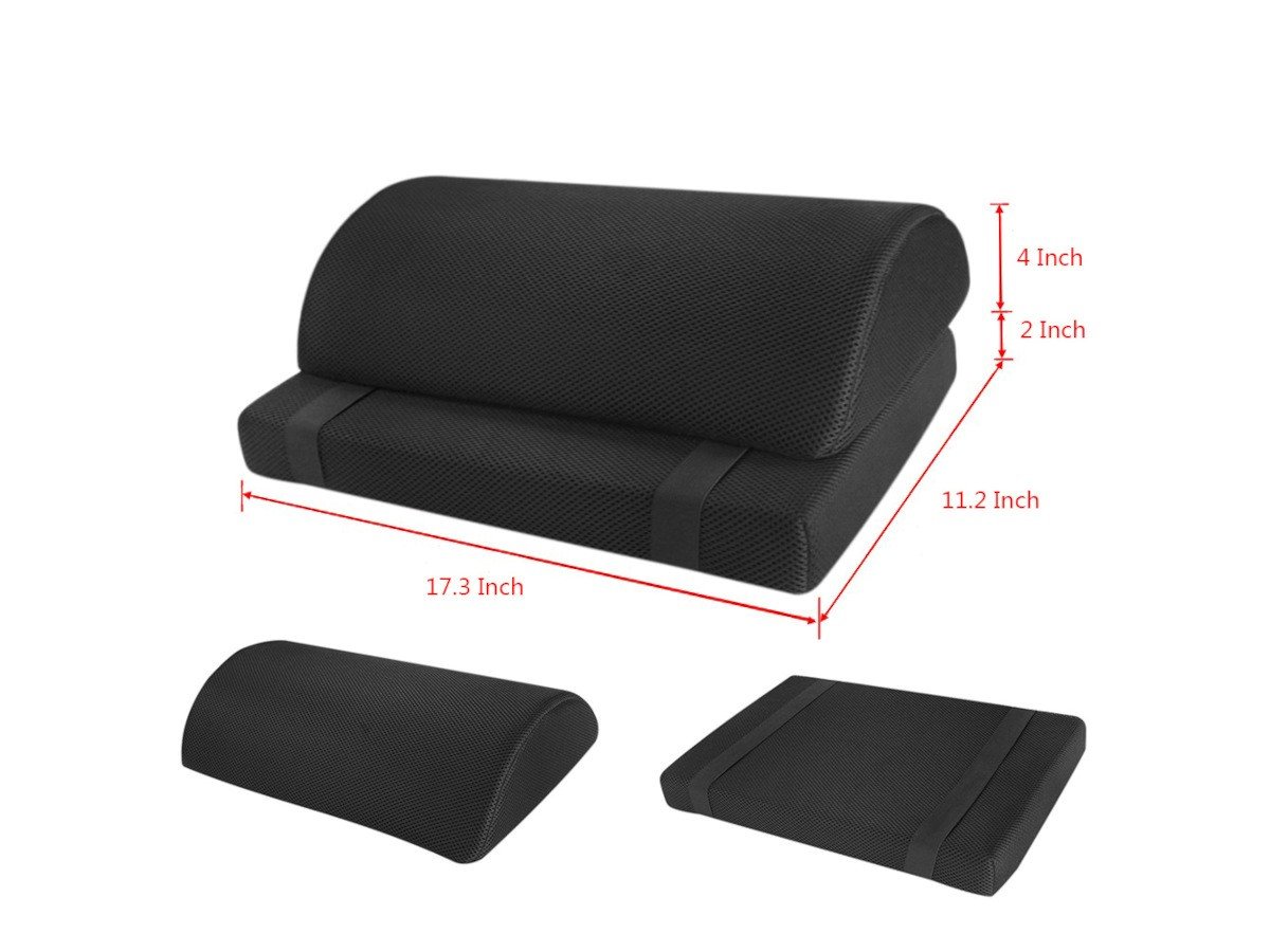 Memory Foam Foot Rest Cushion Non-Slip Foot Stool Under Desk for Office  Home FBE3 - AliExpress