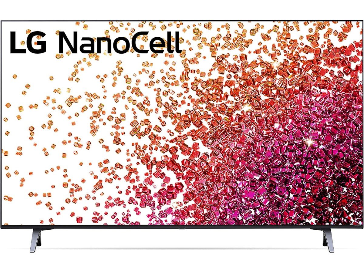 LG NanoCell 75 Series 43? Alexa Built-in 4k Smart TV (3840 x 2160), 60Hz Refresh Rate, AI-Powered 4K Ultra HD, Active HDR, HDR10, HLG (43NANO75UPA, 2021) - main image