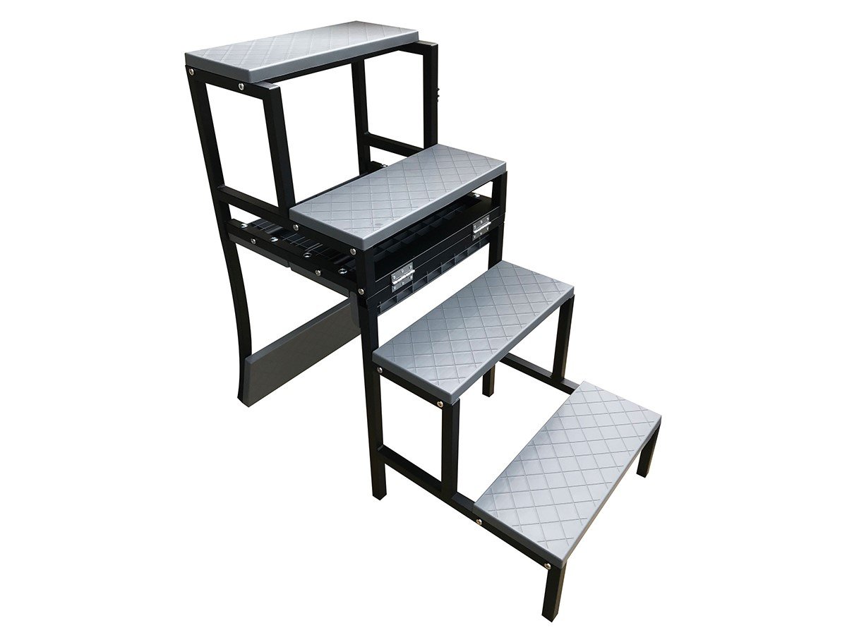 Library stool online ladder