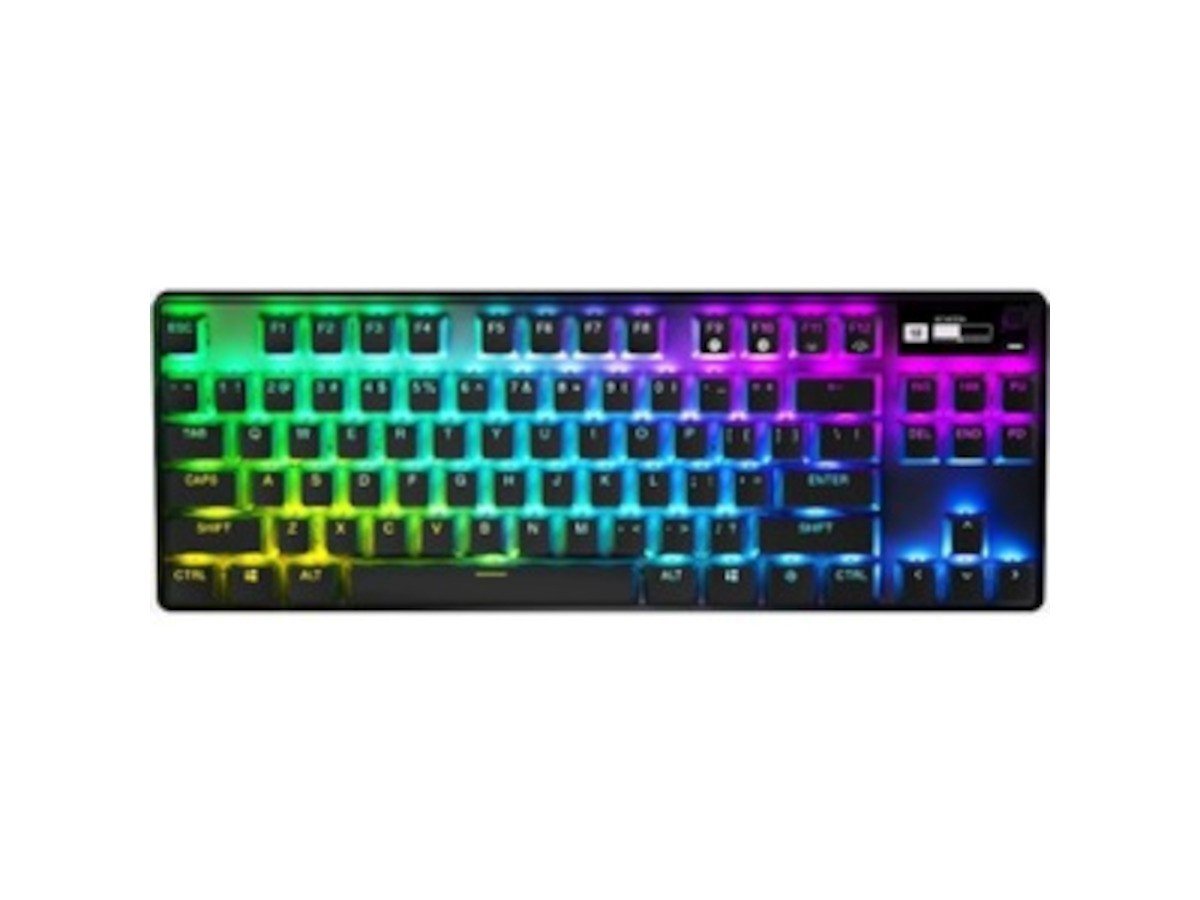 SteelSeries Apex Pro TKL Wireless RGB Mechanical Gaming Keyboard with  Adjustable Switch, 2023