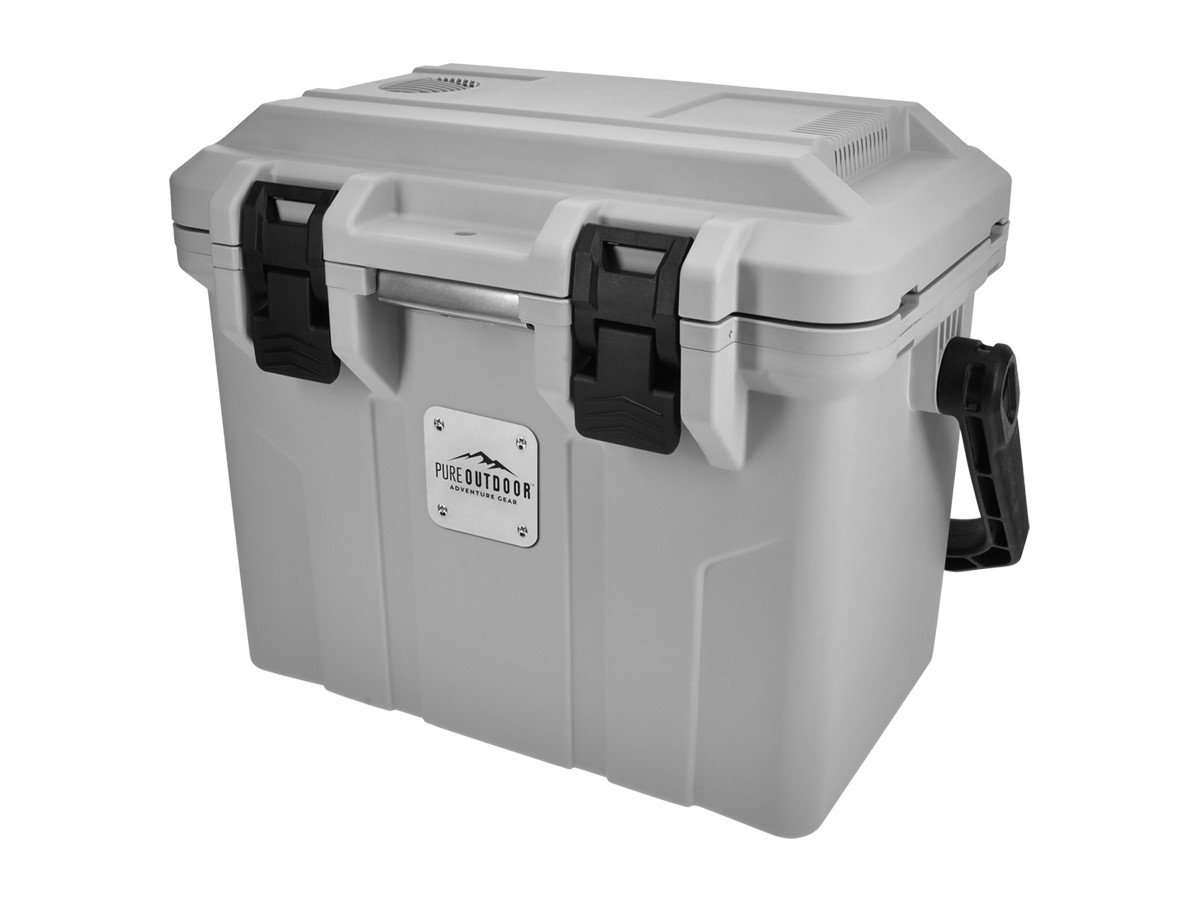 Pure Outdoor by Monoprice Emperor 15 Portable Refrigerator 15L with Car Plug Adapter