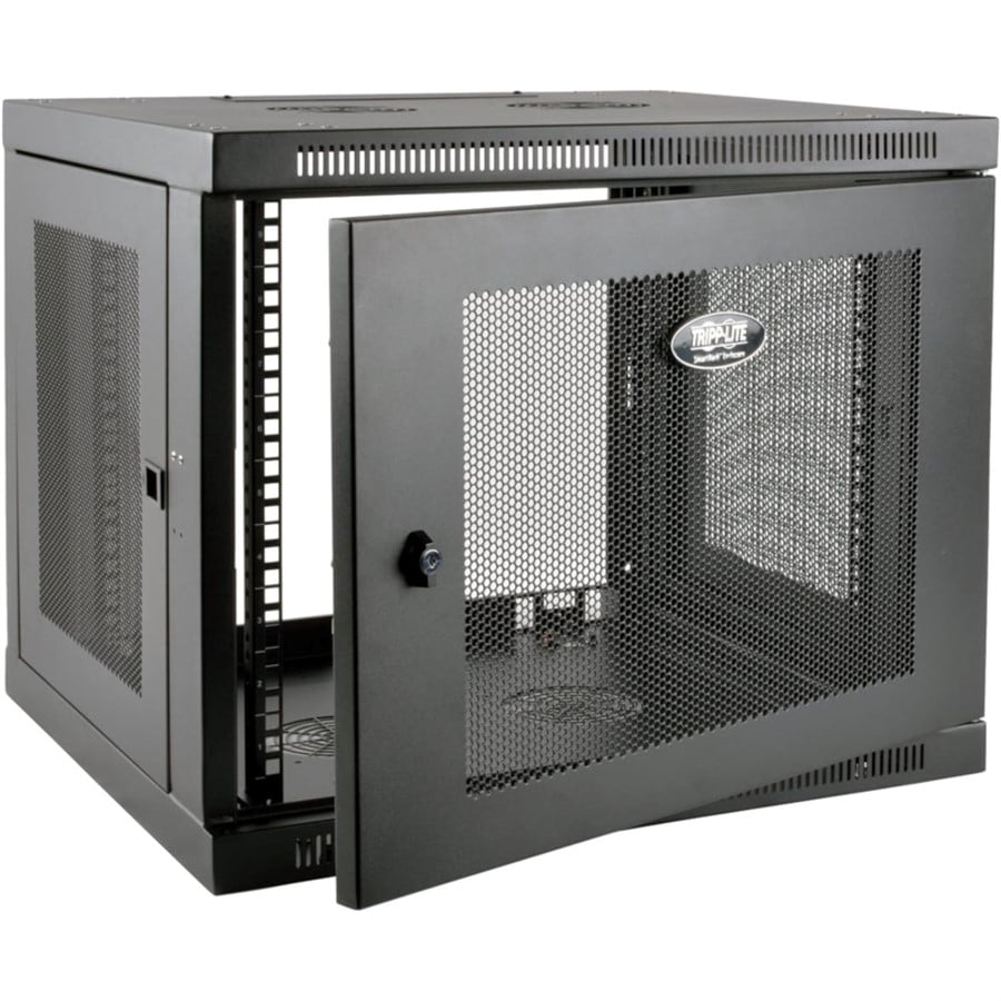 U-CUBE single cabinet ユーキューブ　シングルキャビネット 9U Server Rack Cabinet, Switch-Depth-Plus, Wall-Mount, Window | Eaton