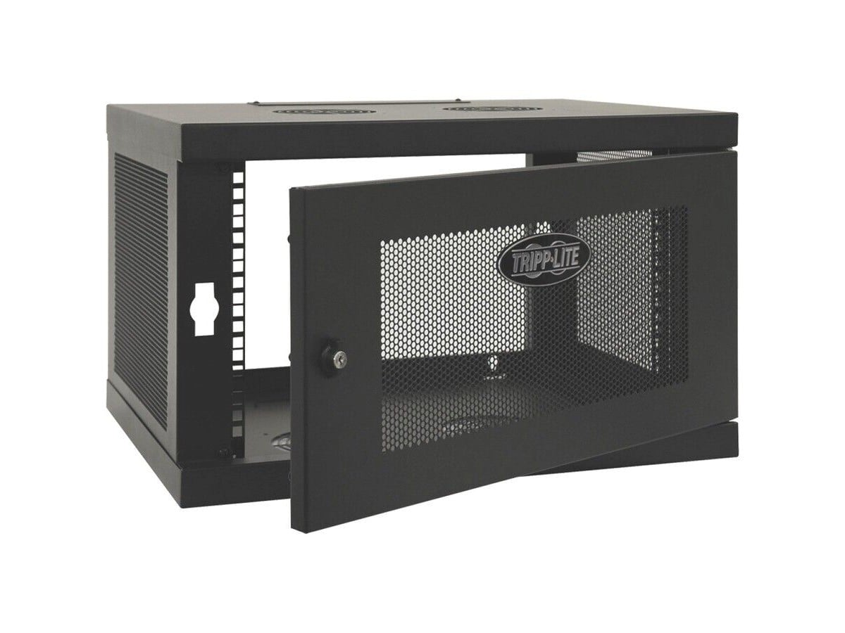 Tripp Lite 6U WALL MOUNT RACK ENCLOSURE SVR CABINET KNOCKDOWN ...
