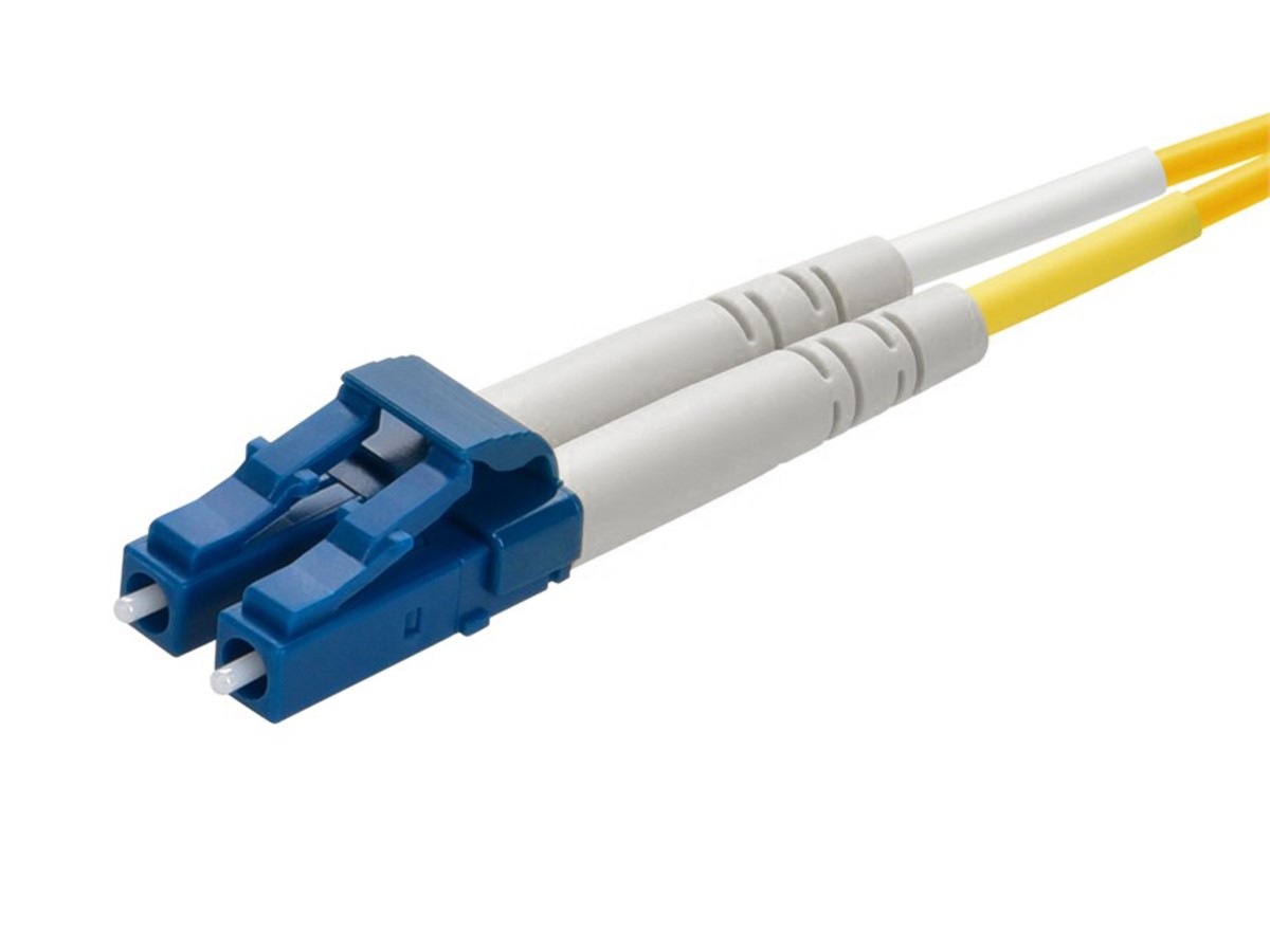 Monoprice OS2 Single-Mode Fiber Optic Cable - LC-SC UL 2mm 9/125 OFNR ...