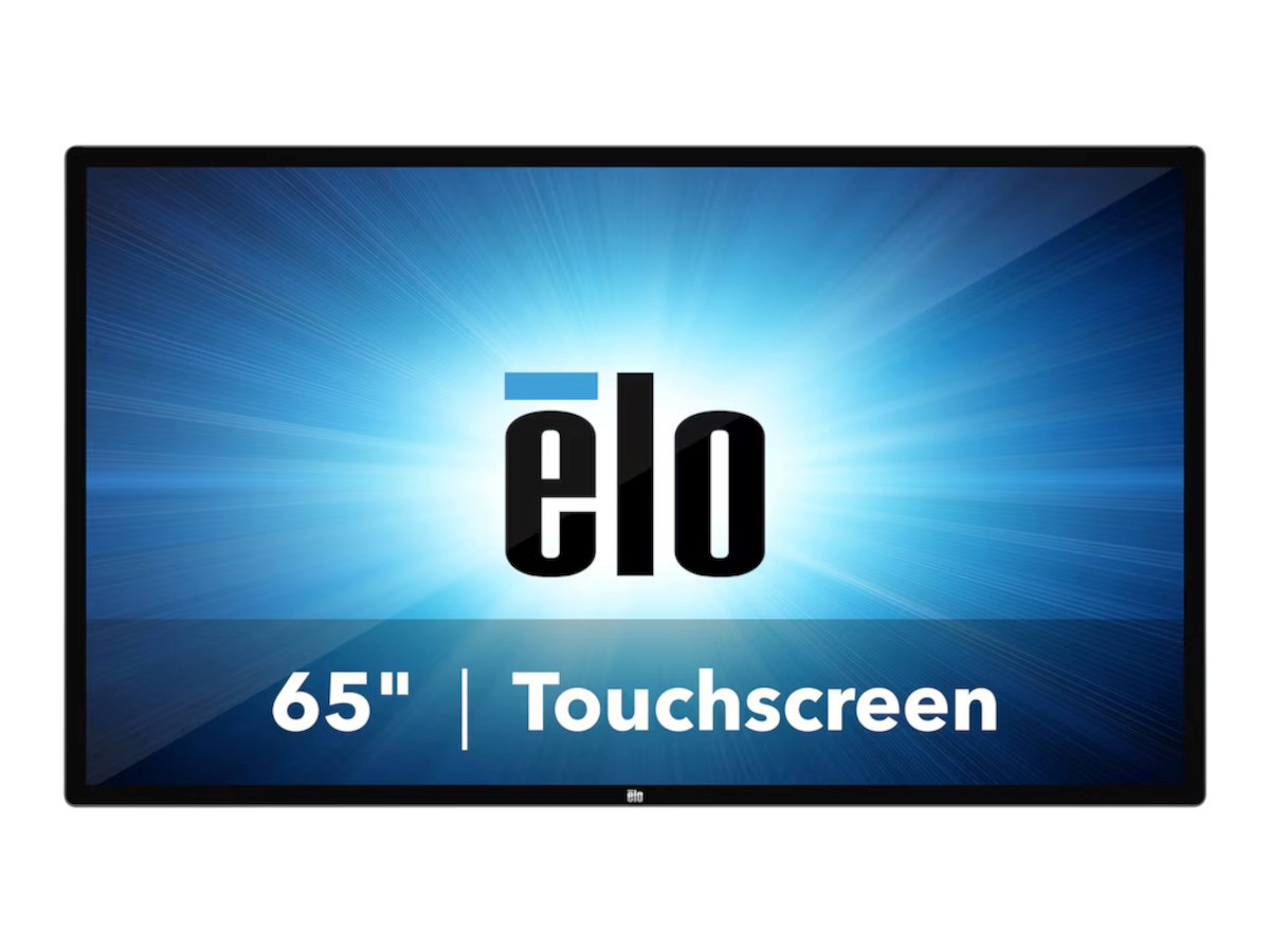 ELO 6553L 65IN UHD HDMI 2.0 +DISPORT 1.4 VID 3SRS PCAP CLR GRAY ...