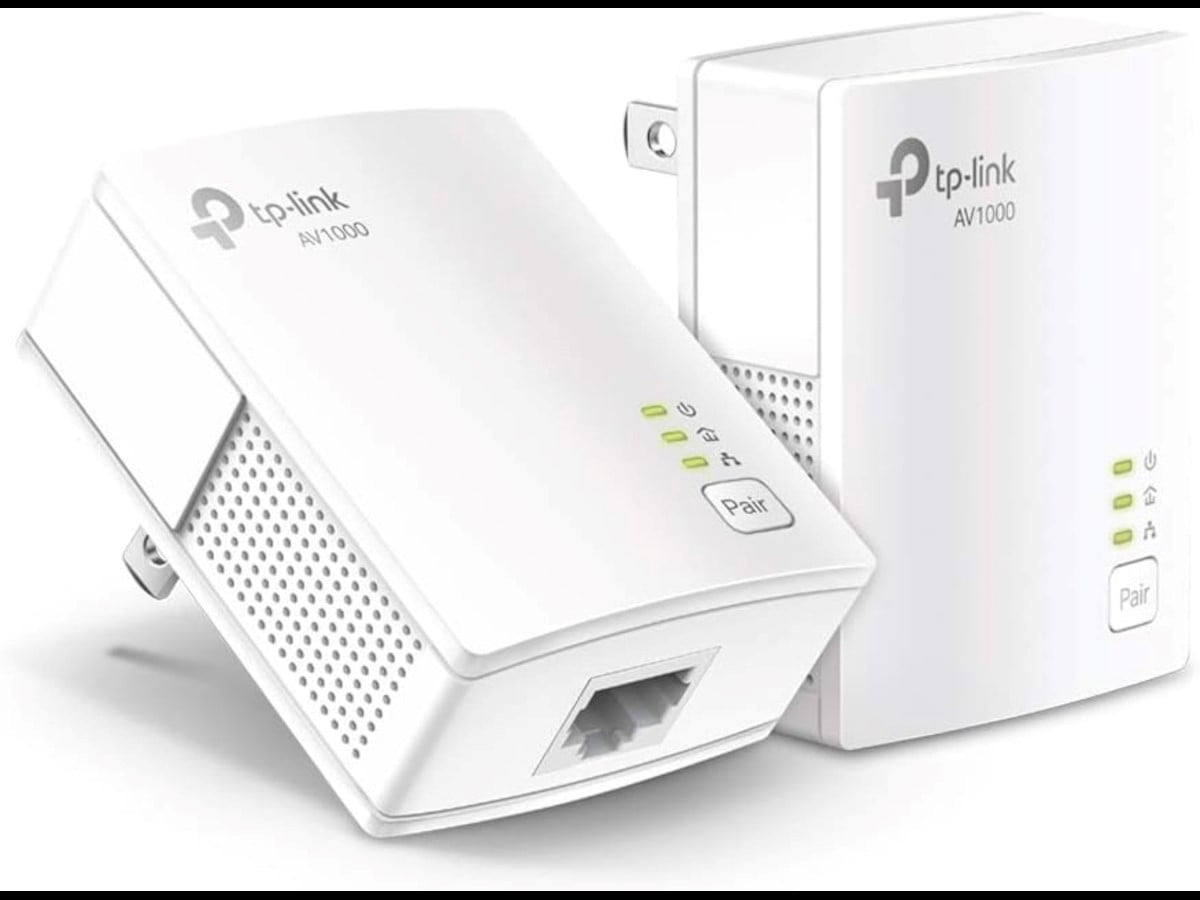 TP Link AV1000 GIGABIT POWERLINE STARTER KIT - Monoprice.com