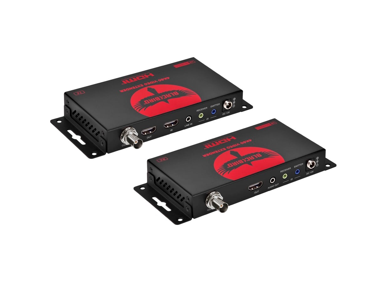 テレビ Cosmabgd Blackbird by Monoprice 4K60 Video Extender with HDMI Over Coaxial
