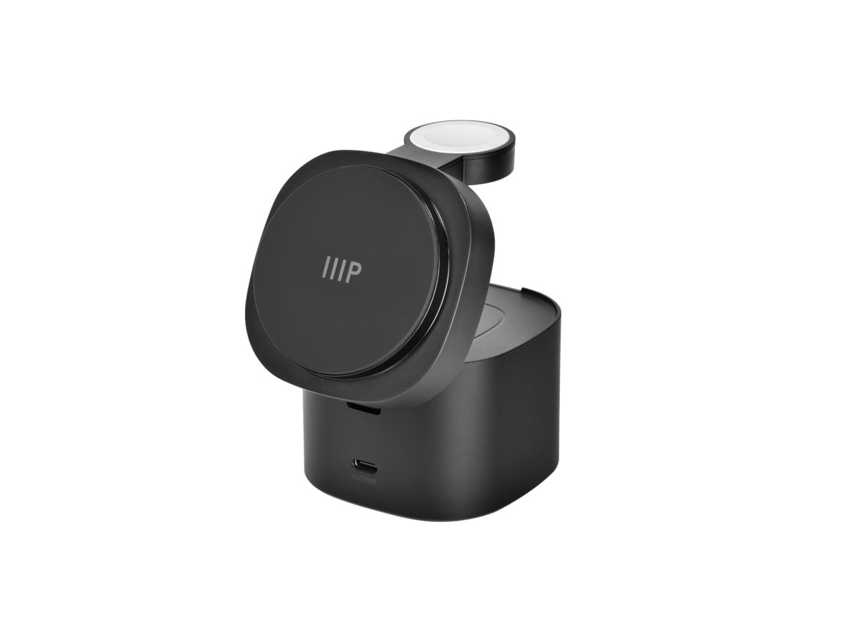 Monoprice 4in1 Wireless Charging Station Qi2 Certified Foldable for iPhone Apple Watch AirPods USBC Devices Monoprice 4in1 Wireless Charging Station Qi2 Certified Foldable for iPhone Apple Watch AirPods USBC Devices