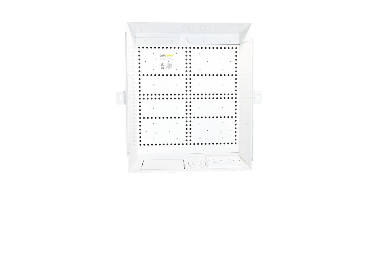 Monoprice In Wall Connected Media Box - Recessed TV Outlet Box with  Built-In Duplex Surge Protector Receptacle High-Speed Connectivity Hub  Cable ..., image size:1200x900