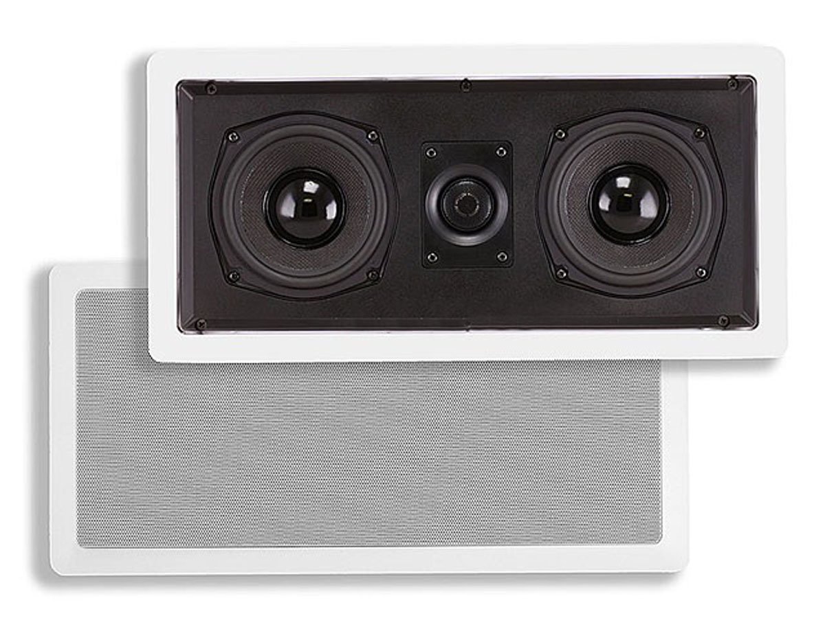 Monoprice Caliber In-Wall Center Channel Speaker Dual 5.25in (single)