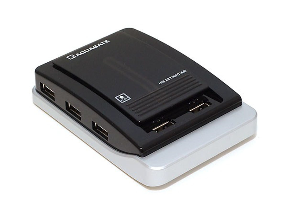 Monoprice 7-Port USB 2.0 Hub with AC Adapter - main image
