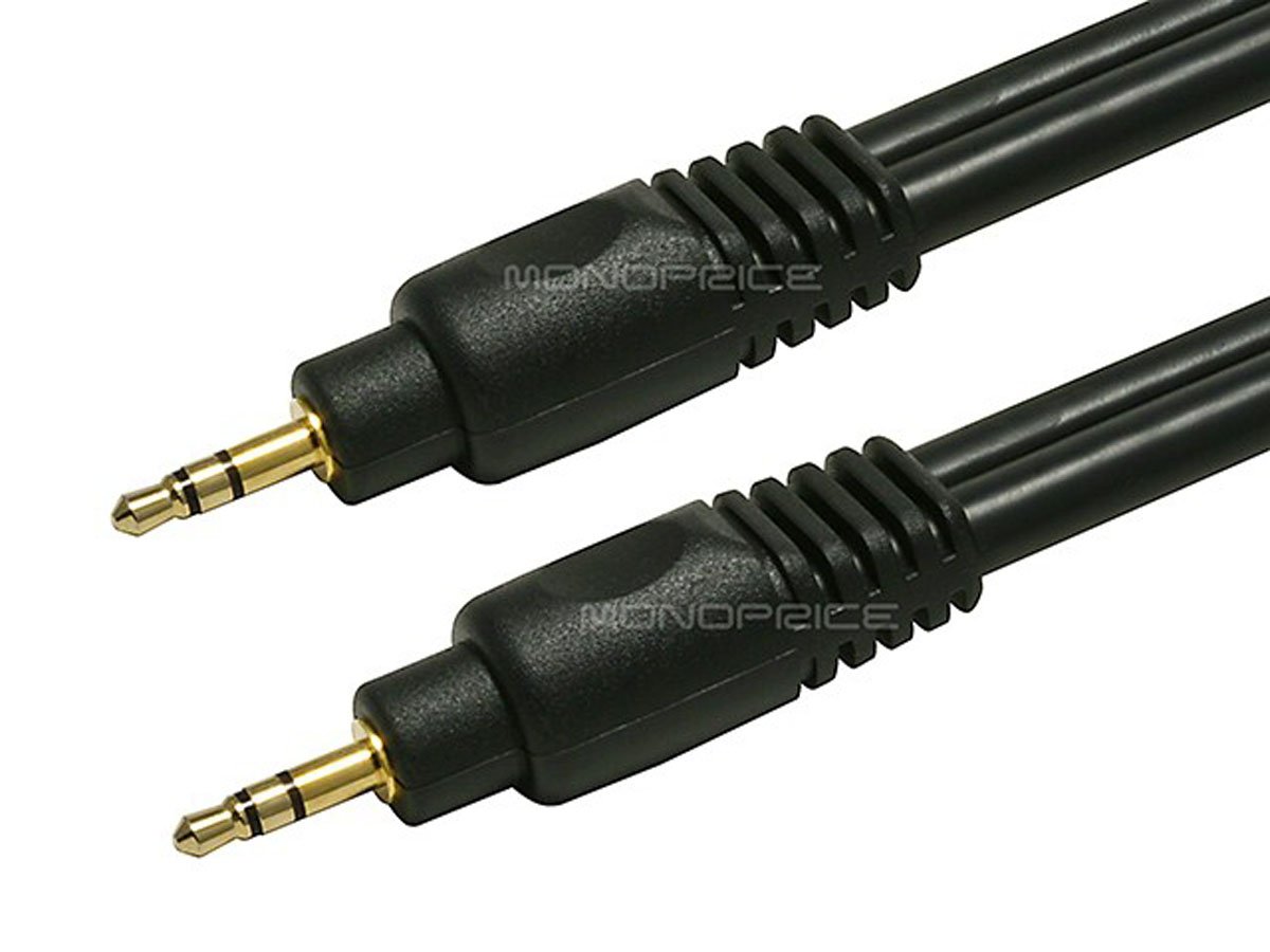 5FT 3.5mm Aux Male Jack to AV 2 RCA Stereo Music Audio Cable for MP3 iPod  iPhone 
